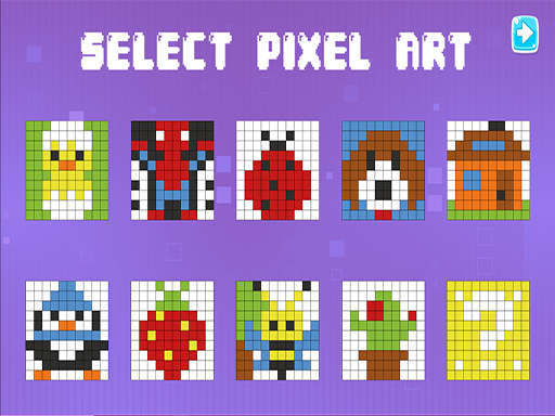 Pixel Coloring kids